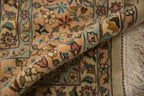 12x12 Vintage Bulgarian Kerman Design Square Carpet