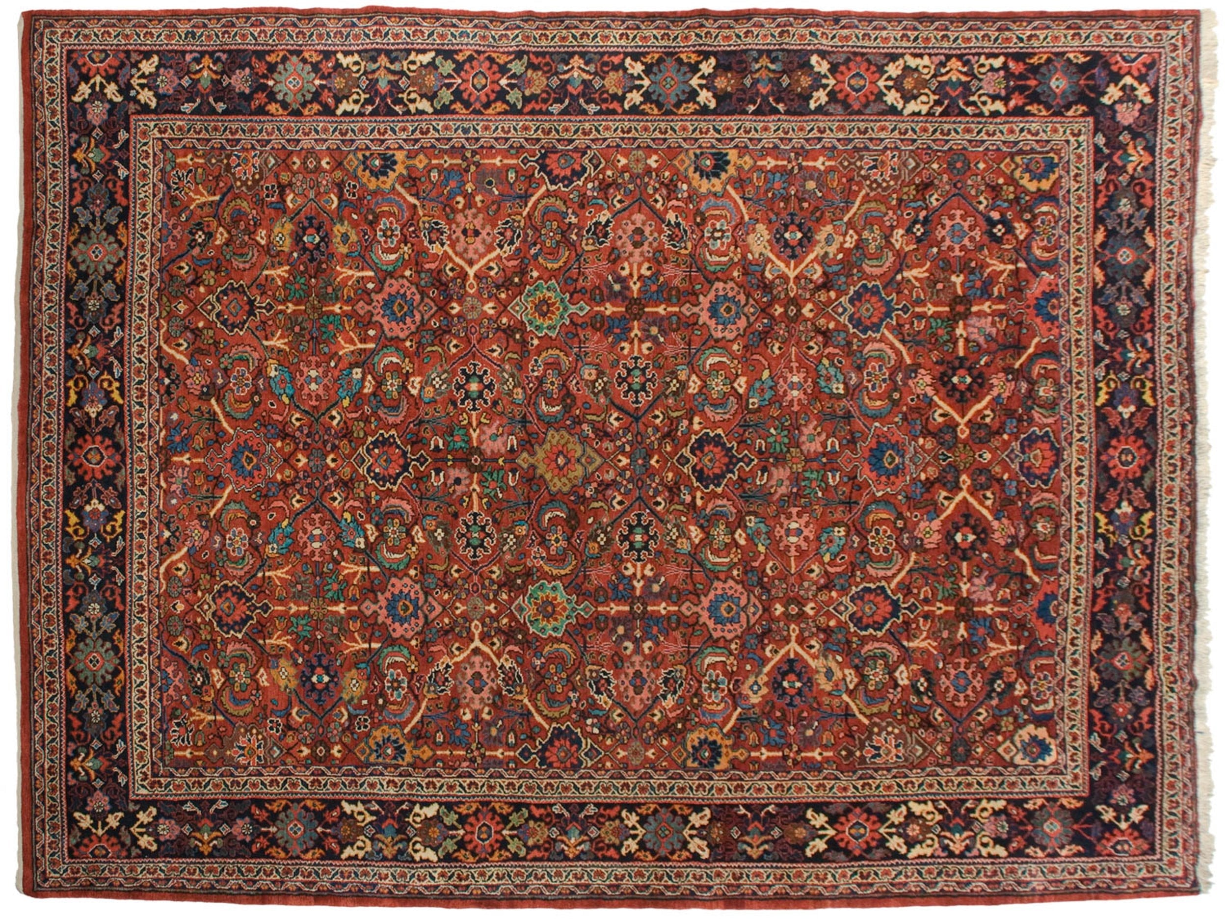 9.5x12.5 Vintage Mahal Carpet