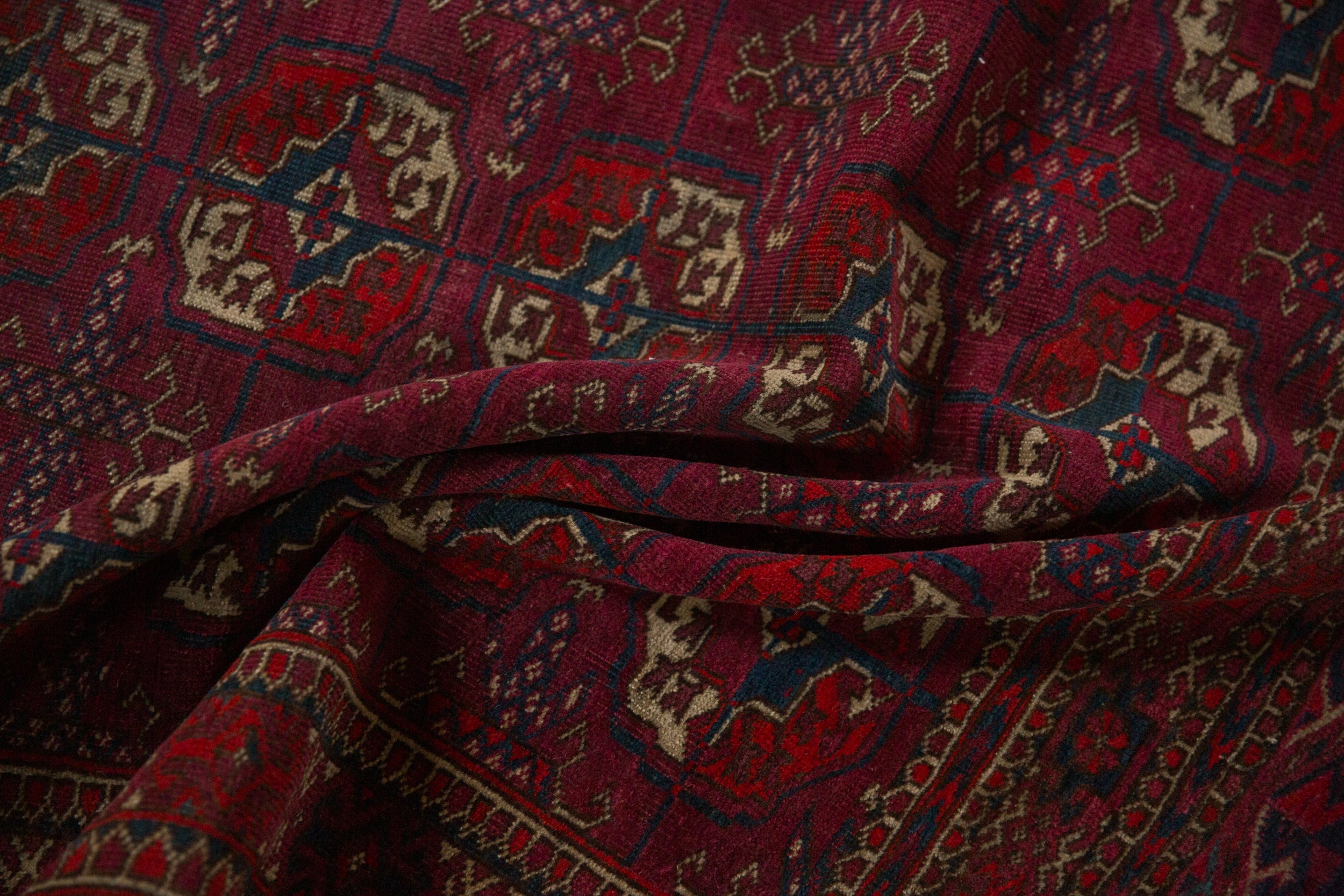 3.5x6 Vintage Tekke Rug