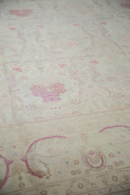 10x14 Vintage Distressed Bulgarian Kerman Design Carpet
