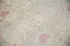 10x14 Vintage Distressed Bulgarian Kerman Design Carpet
