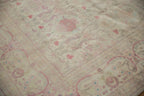 10x14 Vintage Distressed Bulgarian Kerman Design Carpet