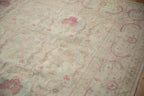 10x14 Vintage Distressed Bulgarian Kerman Design Carpet