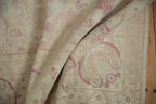10x14 Vintage Distressed Bulgarian Kerman Design Carpet
