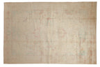 6x9 Vintage Distressed Bulgarian Polonaise Design Carpet