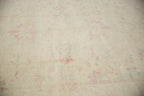 6x9 Vintage Distressed Bulgarian Polonaise Design Carpet