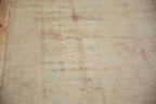 6x9 Vintage Distressed Bulgarian Polonaise Design Carpet