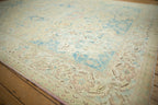 10x14 Vintage Distressed Bulgarian Polonaise Design Carpet