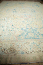 10x14 Vintage Distressed Bulgarian Polonaise Design Carpet