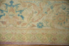 10x14 Vintage Distressed Bulgarian Polonaise Design Carpet