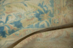 10x14 Vintage Distressed Bulgarian Polonaise Design Carpet