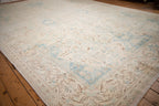 10x14 Vintage Distressed Bulgarian Polonaise Design Carpet