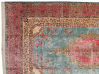 10x16.5 Vintage Fine Kerman Carpet