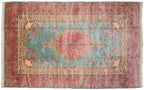 10x16.5 Vintage Fine Kerman Carpet