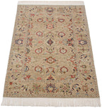 6x9 Vintage Armenian Sultanabad Design Carpet