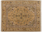 8x10 Vintage Armenian Heriz Design Carpet