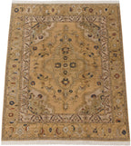 8x10 Vintage Armenian Heriz Design Carpet