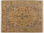 8x10 Vintage Armenian Heriz Design Carpet