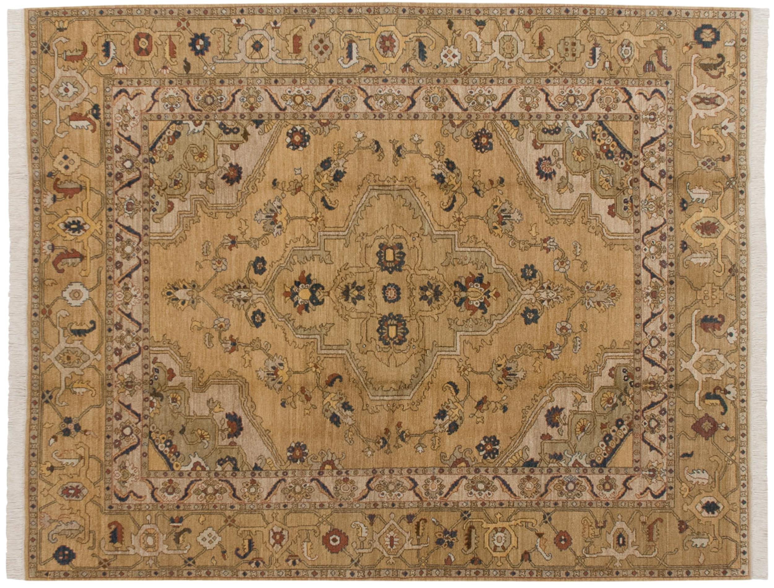 8x10 Vintage Armenian Heriz Design Carpet