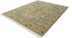 8x10 Vintage Armenian Heriz Design Carpet