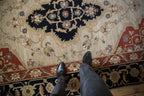 6x9 Vintage Armenian Serapi Design Carpet