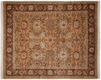 8x10 Vintage Armenian Sultanabad Design Carpet