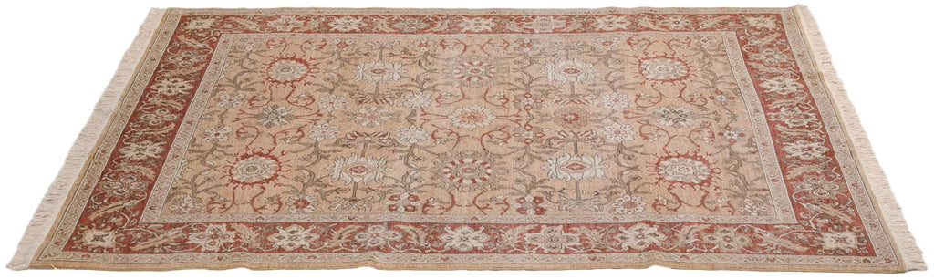 8x10 Vintage Armenian Sultanabad Design Carpet