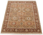 8x10 Vintage Armenian Sultanabad Design Carpet