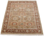 8x10 Vintage Armenian Sultanabad Design Carpet