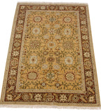 6x9 Vintage Armenian Sultanabad Design Carpet