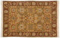 4x6 Vintage Armenian Sultanabad Design Rug