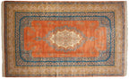 12x18.5 Vintage Bulgarian Kerman Design Carpet
