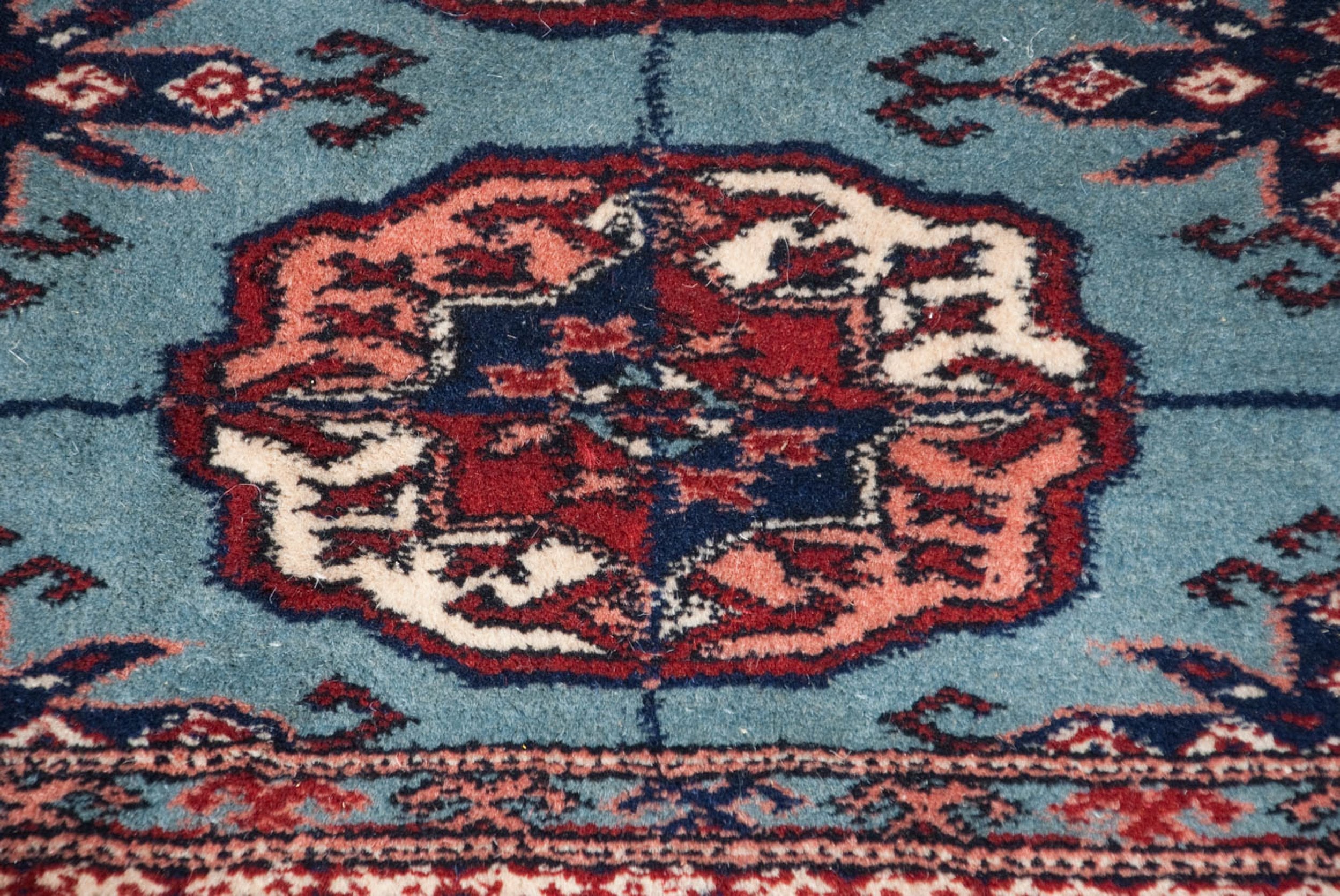 12x17.5 Vintage Fine Bokhara Carpet