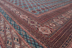 12x17.5 Vintage Fine Bokhara Carpet