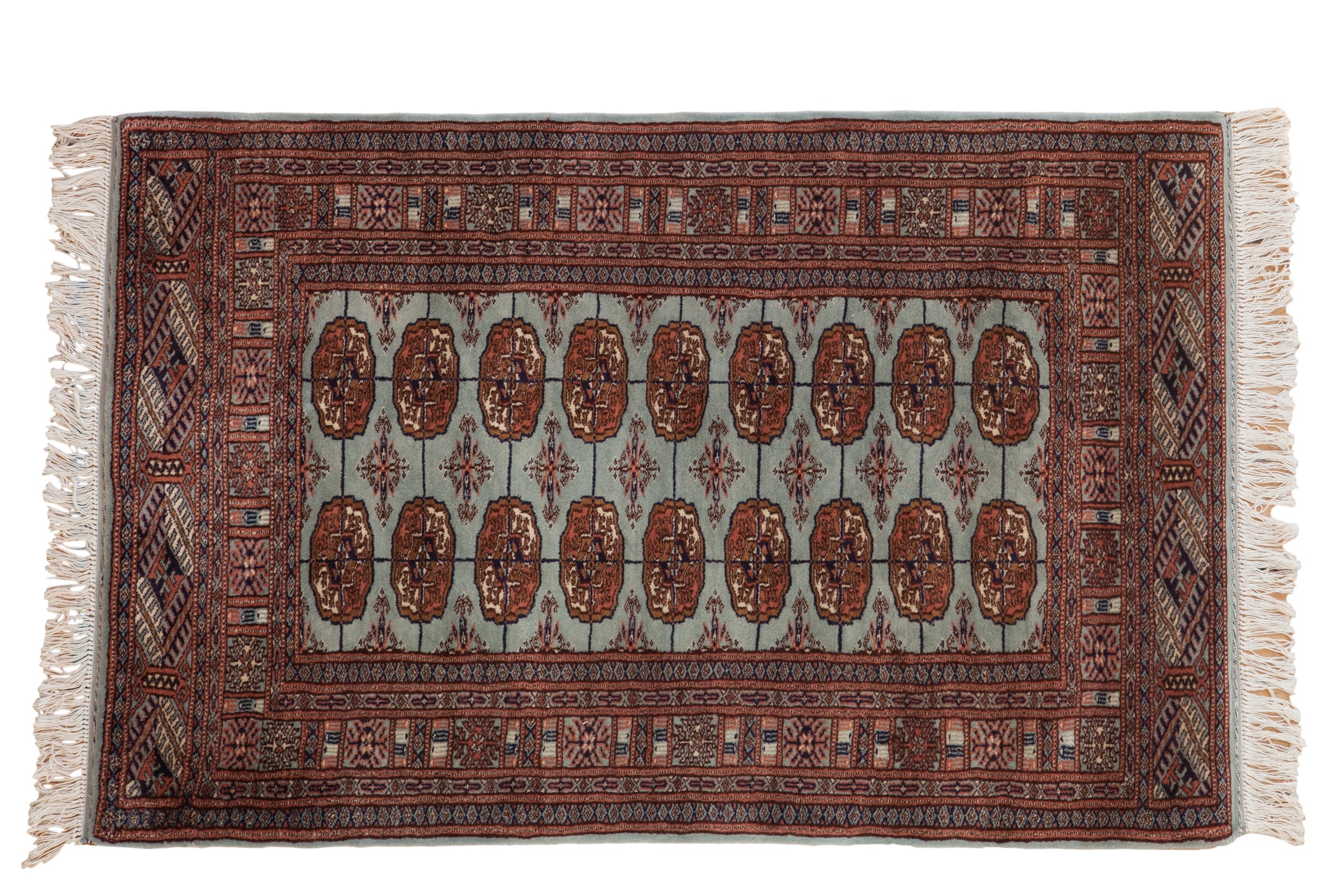 3x5 Vintage Fine Bokhara Rug