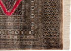 4x6 Vintage Fine Pakistani Turkmen Design Rug