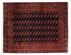 9x11.5 Vintage Fine Bokhara Carpet
