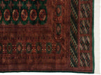 12x12.5 Vintage Fine Bokhara Square Carpet