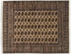 8x10 Vintage Fine Bokhara Carpet