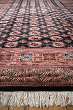 10x14 Vintage Fine Bokhara Carpet