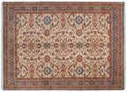 10x14 Vintage Indian Sultanabad Design Carpet