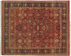 8x10 Vintage Indian Mahal Design Carpet