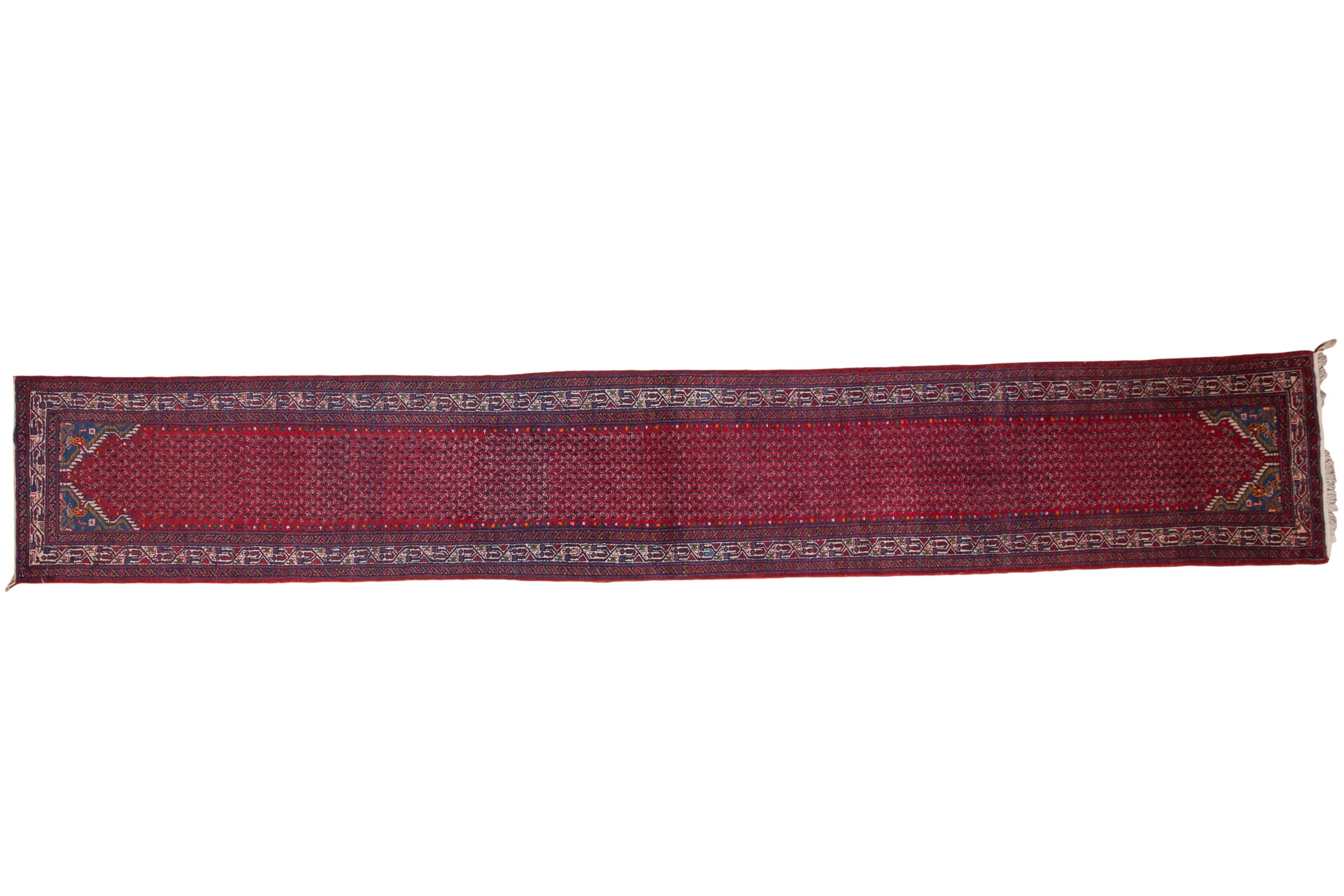 2.5x17 Vintage Tajabad Rug Runner