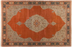 14x21 Vintage Bulgarian Tabriz Design Carpet