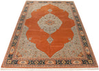 14x21 Vintage Bulgarian Tabriz Design Carpet