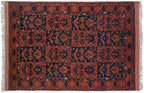 4x6 Vintage Taghan Rug