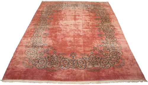 12x17.5 Vintage Fine Kerman Carpet