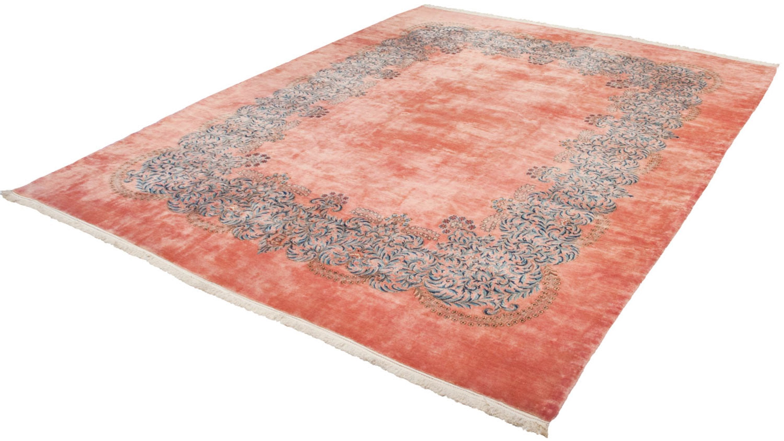 11x14 Vintage Fine Kerman Carpet