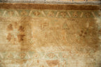 10x14 Vintage Gold Wash Indian Oushak Design Carpet