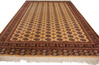 10x14.5 Vintage Bokhara Carpet